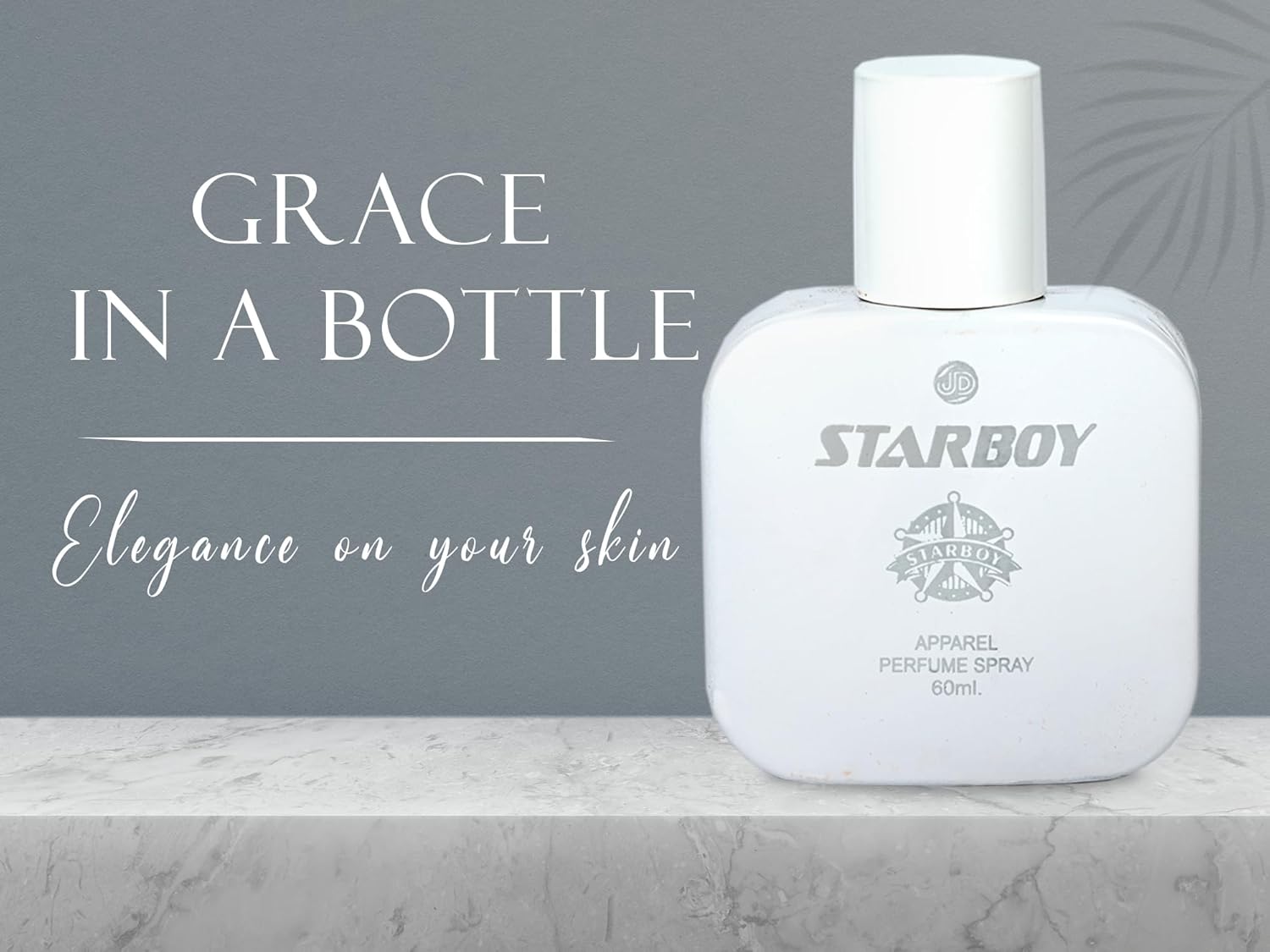 JD International Star Boy White Apparel Unisex Perfume With Long Lasting Fragrance - 60ml, 2.04 Fl.Oz. | Perfume For Men & Women
