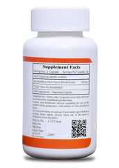 Onlynutra Freeze Dried Sea Buckthorn , Anti Ageing Supports Immunity & Hair Growth | 120 Veg Capsules , 200gm 0.4lbs