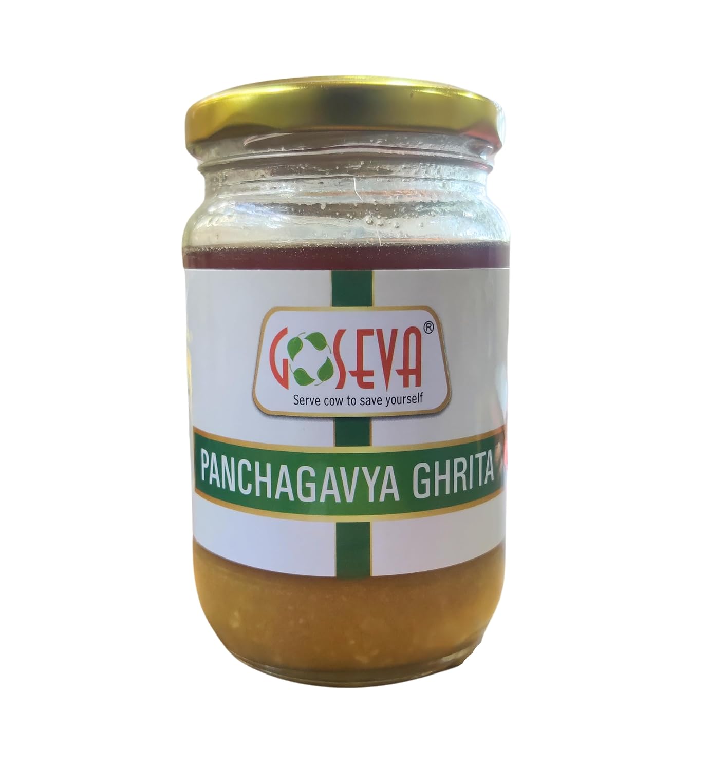 100% Natural Panchgavya Ghrita Cow Ghee By Goseva | High In Protein Fiber Healthy Desi Ghee Good For Heart Health | 500ml (250ml * 2) 16.9 Ounce | Jar Pack