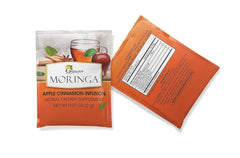 Grenera Moringa Apple Cinnamon Infusion Tea - 25 Tea Bags | Made With Organically Grown Moringa Leaf - Caffeine Free, Non-GMO, Gluten Free