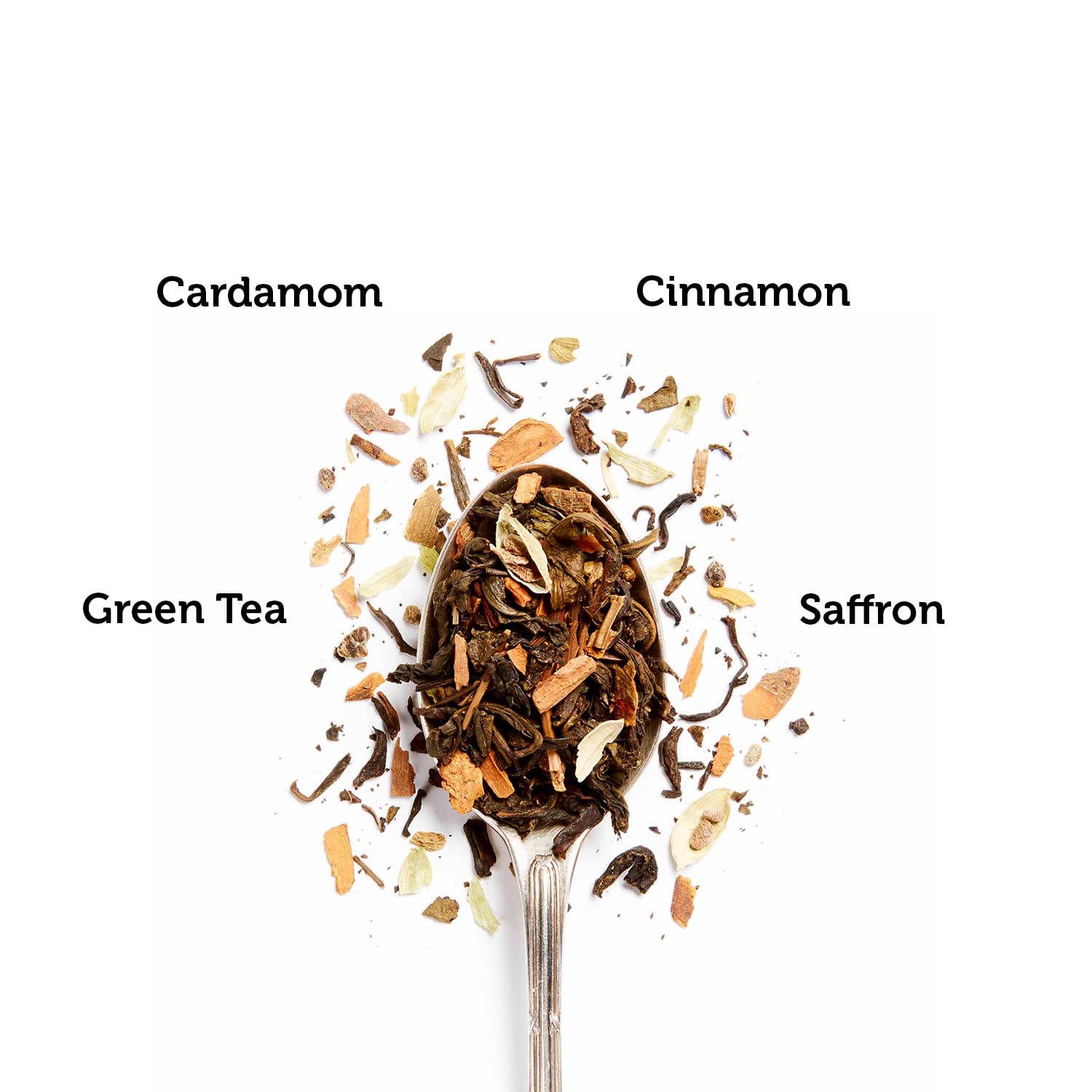 Tea Culture Of The World Kashmiri Kahwa Green Tea - 16 Tea Bags | Improves Immunity, Relieves Stress - Medium Caffeine