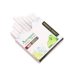 Aarogyam Herbals 100% Tobacco & Nicotine Free Cigarette For Relieve Stress & Mood Enhance Product For Smokers - 10 Sticks In Each Packet Lemon Flavour, Pack Of 1
