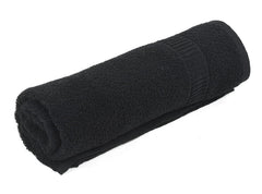 Kuber Industries Premium Bath Towel 1500 Gsm | Super Soft, Fluffy & Absorbent, Cotton Bath Towel Perfect For Daily Use - Pack Of 3 (Black)
