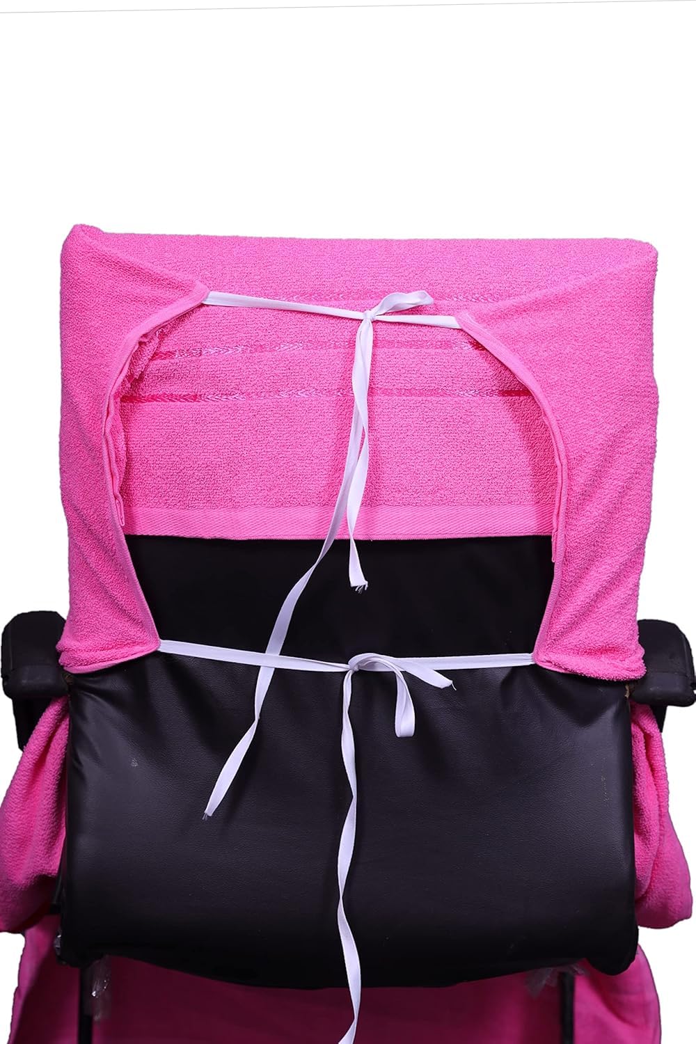 Vvip Home 100% Cotton Luxary Office Chair Towel 550 Gsm (Pink)