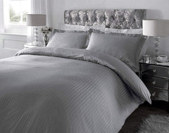 Cotton Bedsheet For Double Bed Queen Size - 90 X 100 Inches, Silver Grey With 2 Pillow Covers | 350 Thread Count | Premium Comfort Bedsheets For Home, Hotels & Guest House