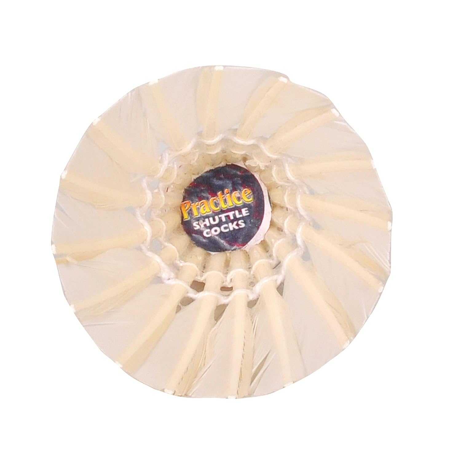 SVR Premium Feather Practice Badminton Shuttlecock , Used In High- Level Tournaments And Competitions | White , Pack Of 10
