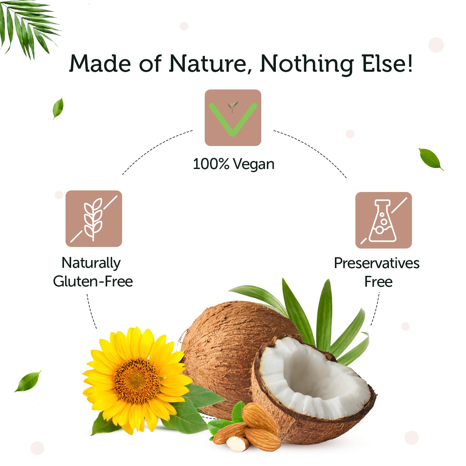 Neuherbs Plant Based Natural Vitamin E Plus From Sunflower Oil, Almond Oil For Better Face, Skin & Hair Certified Vegan | 30 Veg Capsules 50gm 0.1lbs