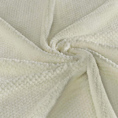 Spaces 100% Cotton Bath Towel 500 Gsm | Quick Dry Nano Spun Special Texture Bath Towels (Beige)