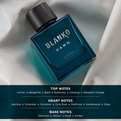 Blanko Dawn Eau De Parfum 100ml 3.4 Fl.oz. Solid Long Lasting Smell | Gift Set For Husband, Father, Brother, Boyfriend