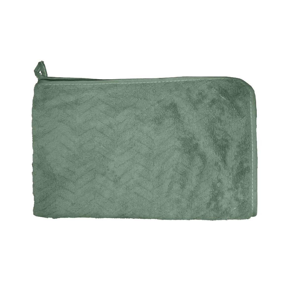 Housse Microfiber Nova Coral Fleece Bath Towel 450 Gsm | Ultra Soft Super Absorbent Towels For Gym, Yoga & Beach (Green) - Pack Of 1
