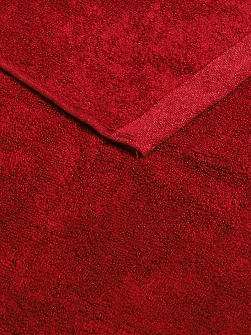 Lavone Premium 100% Cotton Hand Towel 500 Gsm | Ultra Soft, & Highly Absorbent, Quick Dry Luxurious Towels (Red)