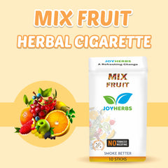 Ayurvedic Herbs Tobacco Alternatives | Non Addictive, Clove, Paan & Mix Fruit Flavour Smoke 10 Sticks Each - Tobacco & Nicotine Free Combo Pack