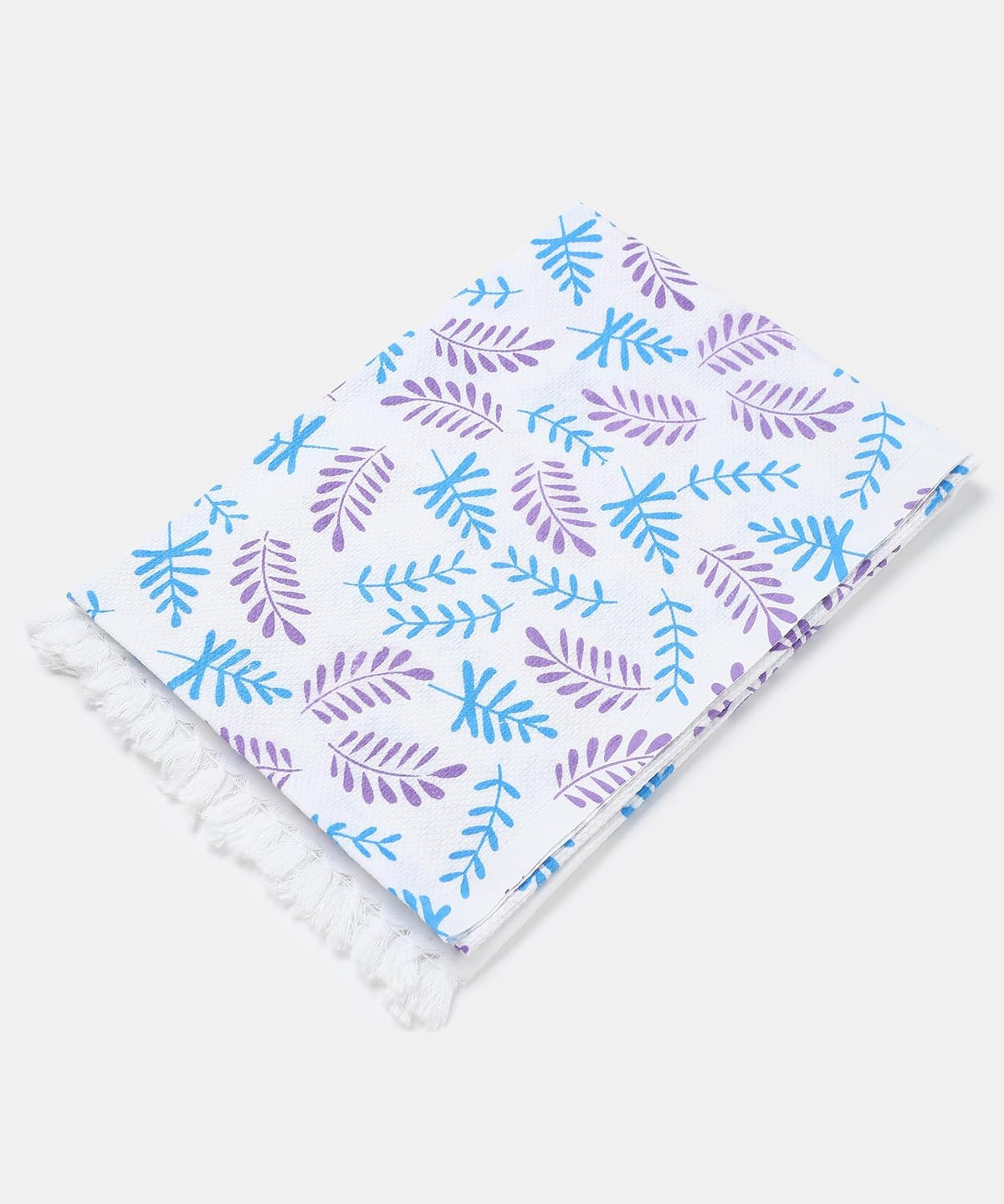 Suam Aruba Cotton Towel 400 Gsm | Quick Absorption For Beach, Pool, Travel, Spa & Yoga | Printed Cotton Towel - Standard Size | Lavender