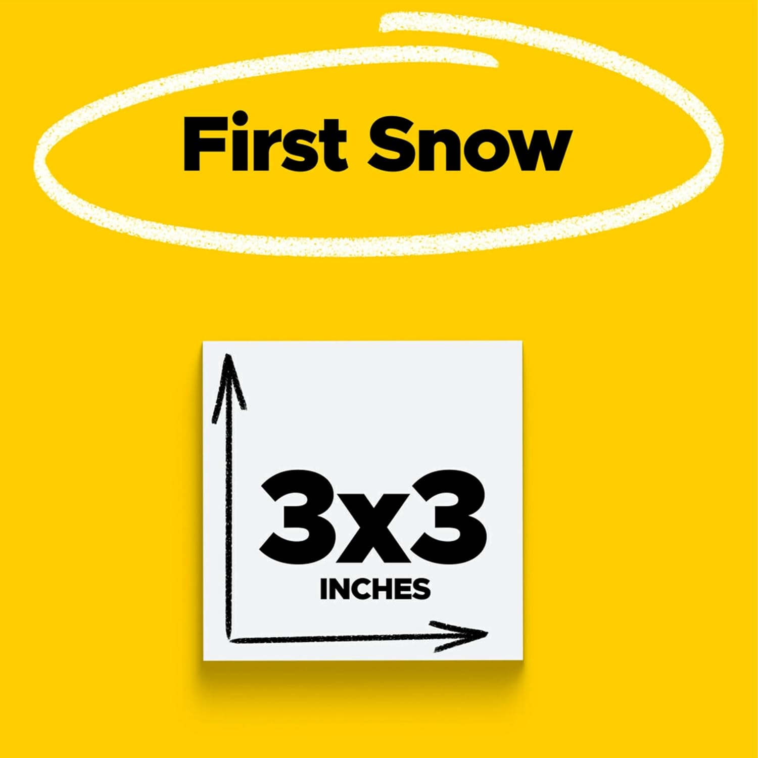 Super Sticky Notes, 3 X 3 Inches, White, 5 - Pads Pack