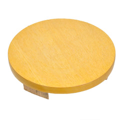 Yellow Wooden Chakla Or Roti Maker Or Rolling Board - 9 Inch | Made In India