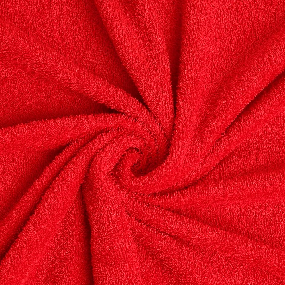 Welspun 100% Cotton Quick Dry Bath Towel 400 Gsm | High Absorbency Super Soft, Fast Drying Bath Towels (Red)