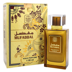 Naseem Mufaddal Aqua Perfume Extrait De Parfum 80ml 2.7 Fl.oz. Alcohol Free | Unisex Fragrance