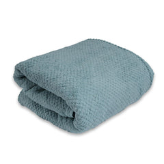 Linear Microfiber Microfibre Bath Towel 300 Gsm | Soft & Absorbent Large Size Bath Towel For Men & Women (Green)