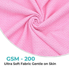 The Better Home Cotton Large Size Bath Towel 300 Gsm | Soft Towel For Men Women Anti-Odour High Absorbency Quick Dry Towel (Pink)