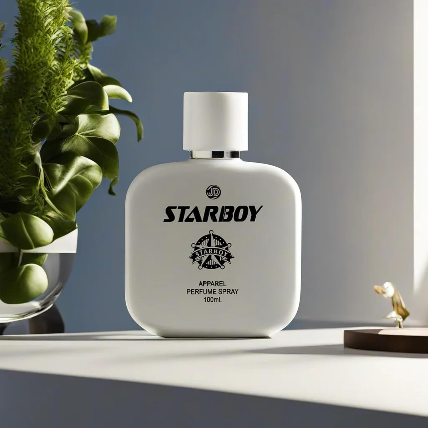 JD International Star Boy White Apparel Unisex Perfume With Long Lasting Fragrance - 100ml, 3.4 Fl.oz | Perfume For Men & Women