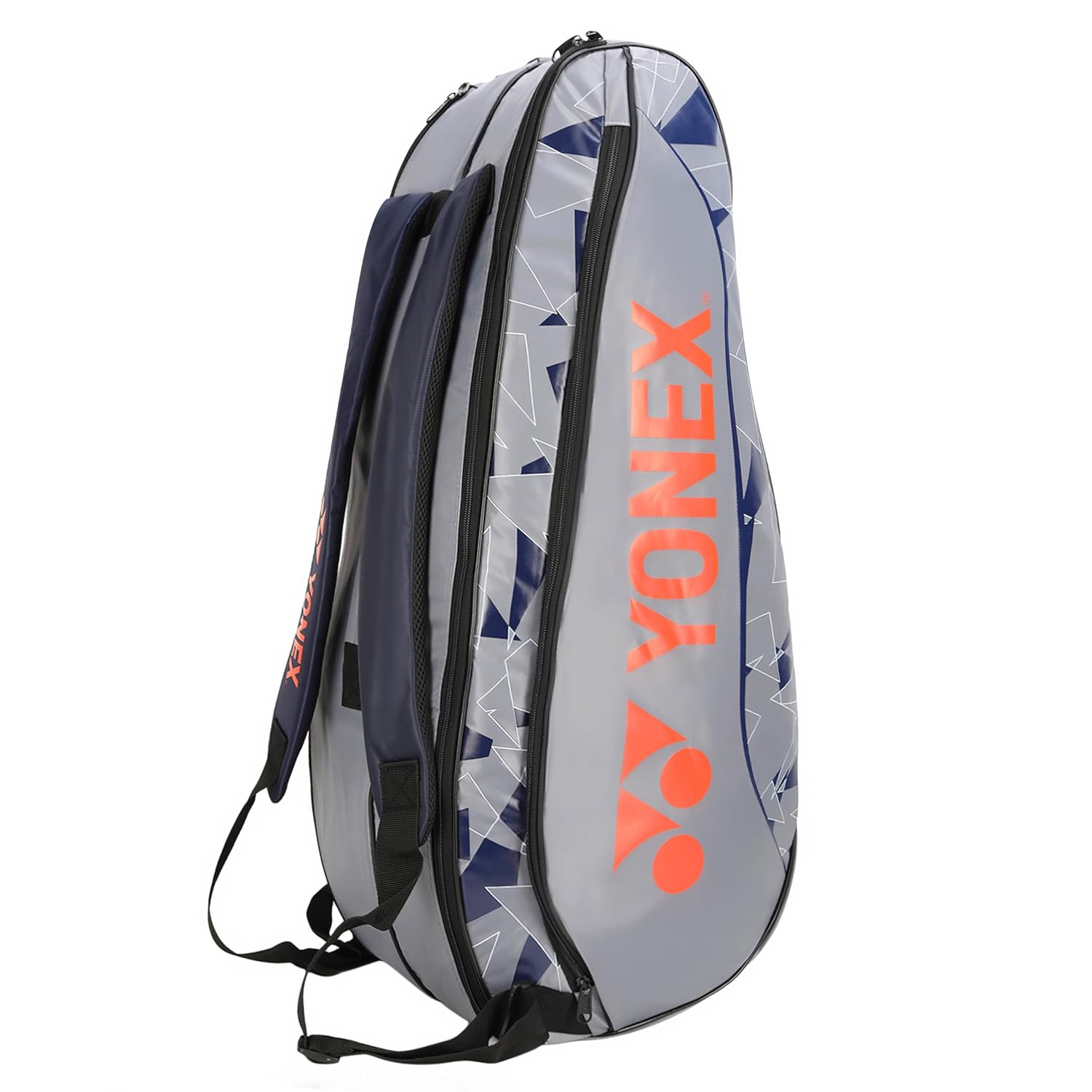 Yonex Badminton Racquet Bag 2326 T01, Colour - Grey Cherry Tomato, Material - Polyurethane