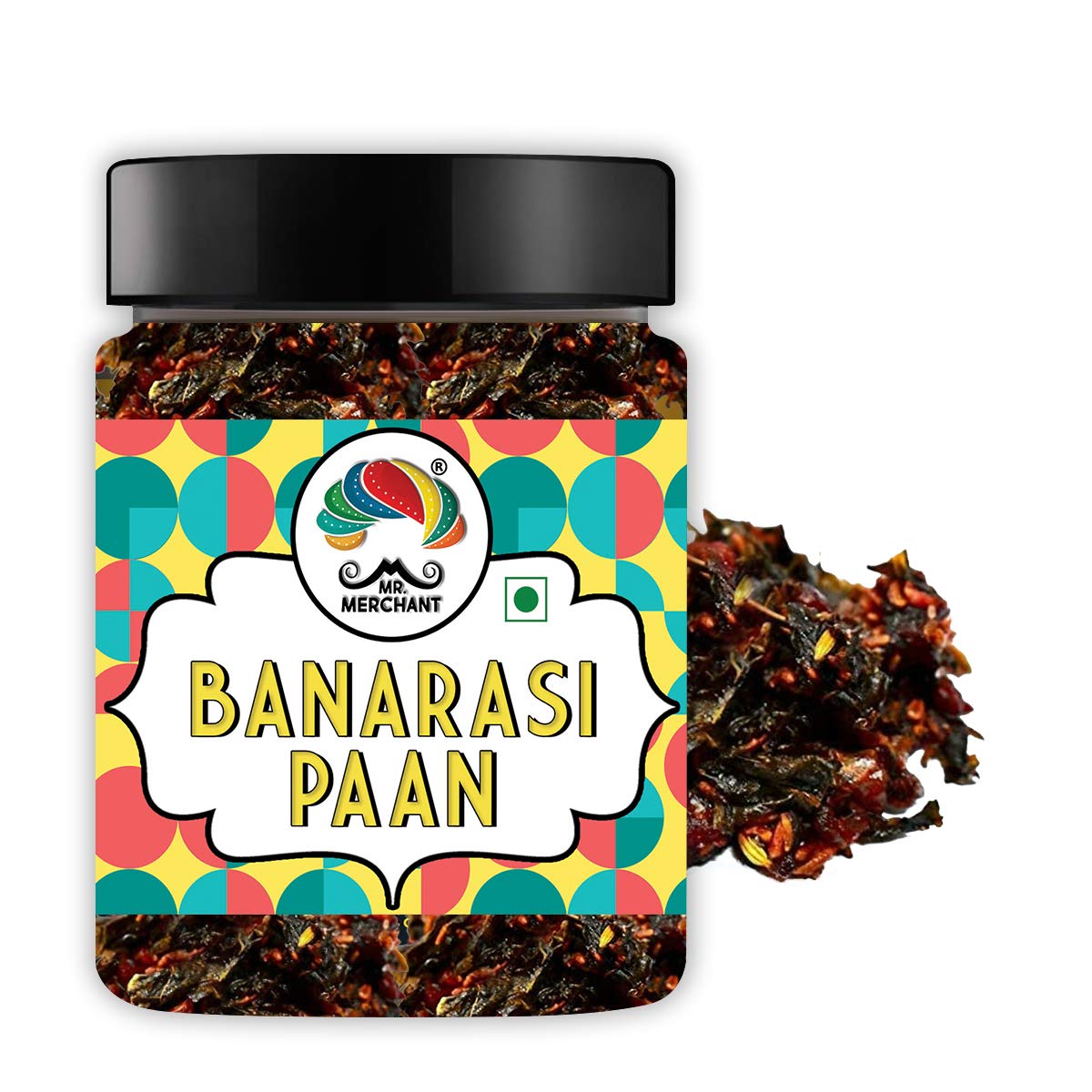 Mr. Merchant Banarasi Meetha Paan Mukhwas 300gm, | After-Meal Snack | Jar Pack