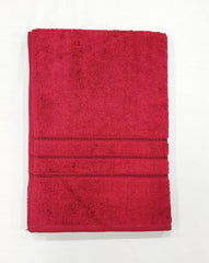 Bombay Dyeing Flora Large Size Bath Towel 500 Gsm (Mahroon)