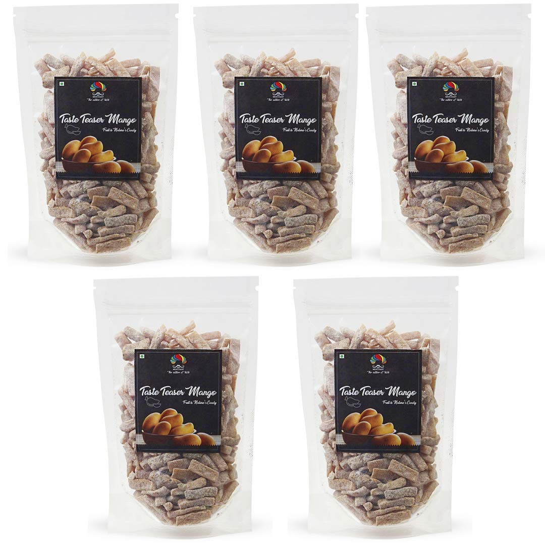 Mr. Merchant Taste Teaser Mango 2kg, (400gm * 5) | Jar Pack