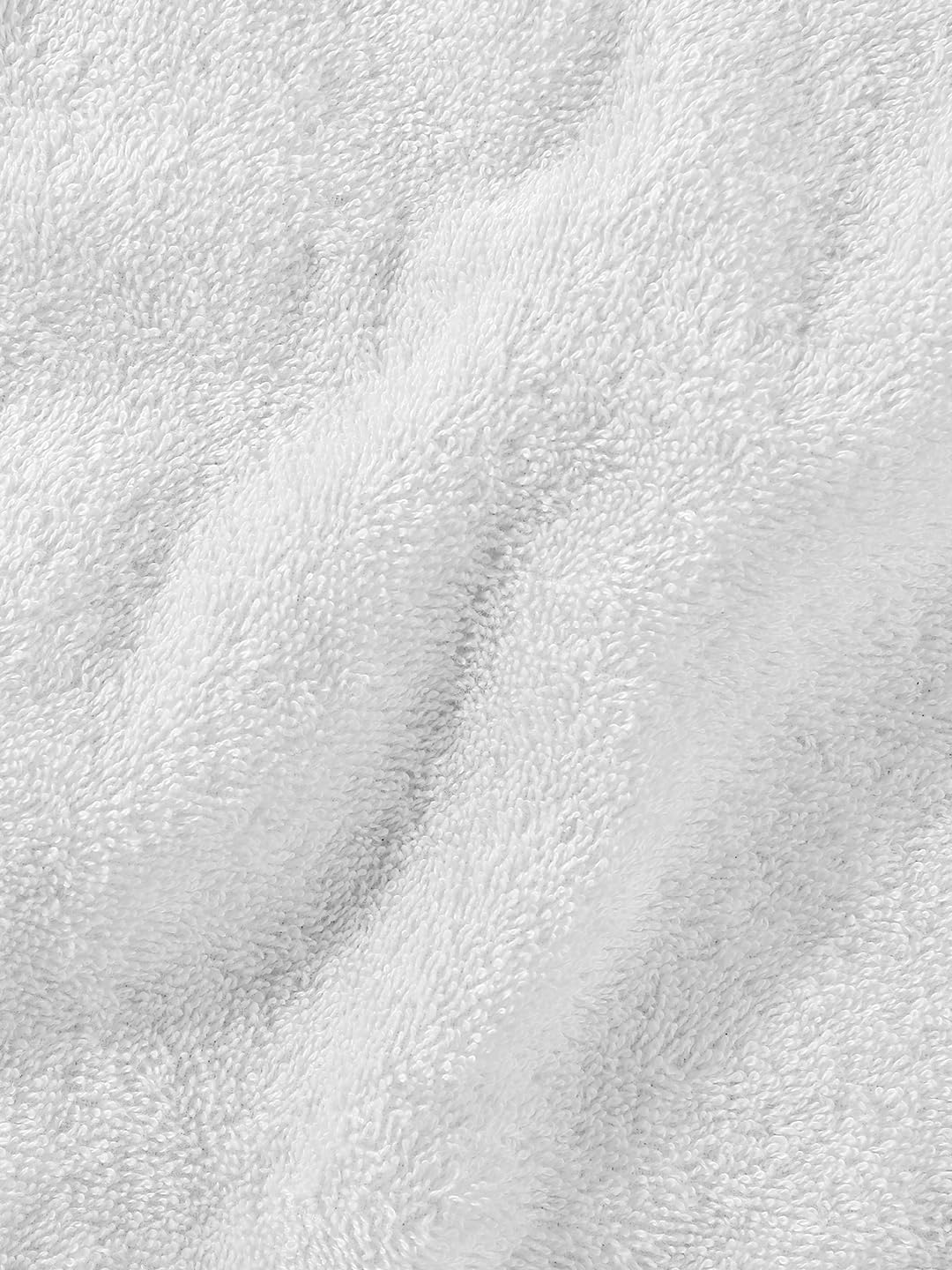 Himeya 100% Cotton Large Size Hand Towels 400 Gsm (Star White) - 2 Piece