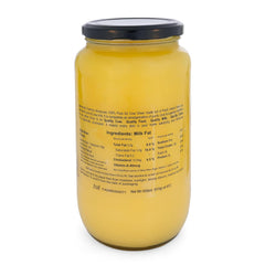 100% Natural Pure A2 Cow Ghee By Active Moo Farms | Good Source Of Vitamin A, E & Healthy Desi Cow Ghee | (1 Litr) 33.8 Ounce | Jar Pack