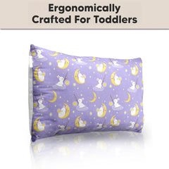 Personalized Pillow For Kids, Super Soft Cotton Kids Cushion - 12 X 18 Inches | Custom Name, For 5 Years Old Kids, Adorable Prints | For Head, Neck Support Baby Pillow - Pillow 05