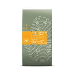 Luxmi Estates Turmeric Timeout Spice Herbal Tea - 50gm, 1.7 Ounce, 25 Tea Bags | USDA Certified Organic Herbal Tea - Caffeine Free Herbal Tea | Made With Turmeric, Ginger, Cardamom, Black Pepper