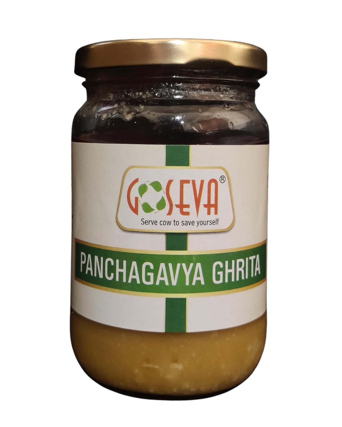 100% Natural Panchgavya Ghrita Cow Ghee By Goseva | High In Protein Fiber Healthy Desi Ghee Good For Heart Health | 500ml (250ml * 2) 16.9 Ounce | Jar Pack