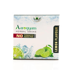 Aarogyam Herbals 100% Tobacco & Nicotine Free Cigarette For Relieve Stress & Mood Enhance Product For Smokers - 10 Sticks In Each Packet Lemon Flavour, Pack Of 1