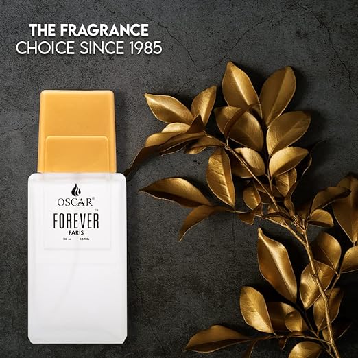 Oscar Forever Rose Gold | Aromatic Fougere Fragrance | Long Lasting Perfume For Women | 100ml 3.4 Fl.oz.