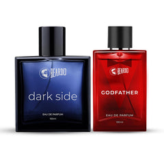 Beardo God Father & Dark Side Men Eau De Parfum 200ml 6.7 Fl.oz. | Best Gift For Bestfriend | Long Lasting Fragrance