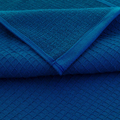 Casa Copenhagen Egyptian Cotton Exotic Hand Towel 400 Gsm (True Blue)- 2 Pcs