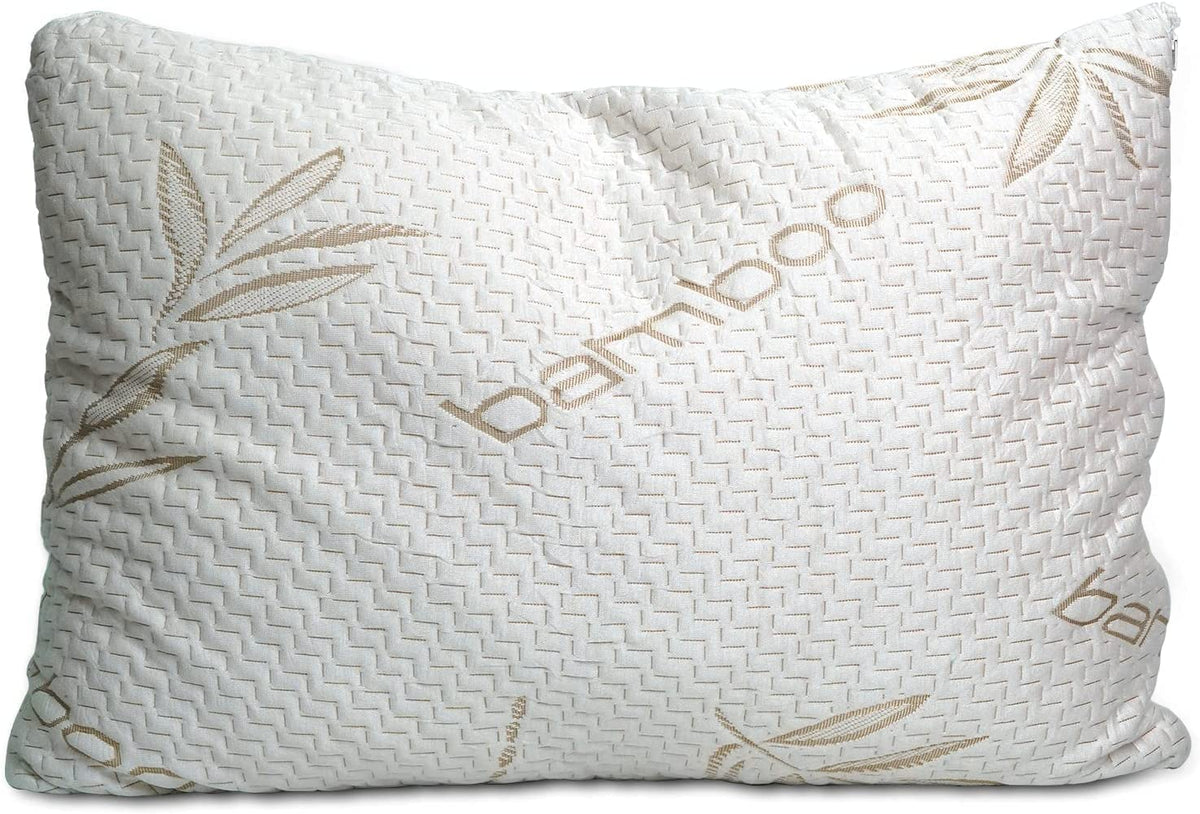 Cool Gel Orthopedic Memory Foam Pillows, Cervical Pillow For Neck Pain Relief | King Size - 35lx20w Inch, Shoulder Pain Relief- Bed Pillow For Sleeping, Ergonomic Support - Bamboo Memory Foam