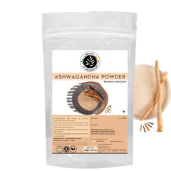 Organic Ayurvedistan Ashwagandha Powder Withania Somnifera, Indian Ginseng, Loaded With Immense Health Benefits. | 400gm 0.8lbs
