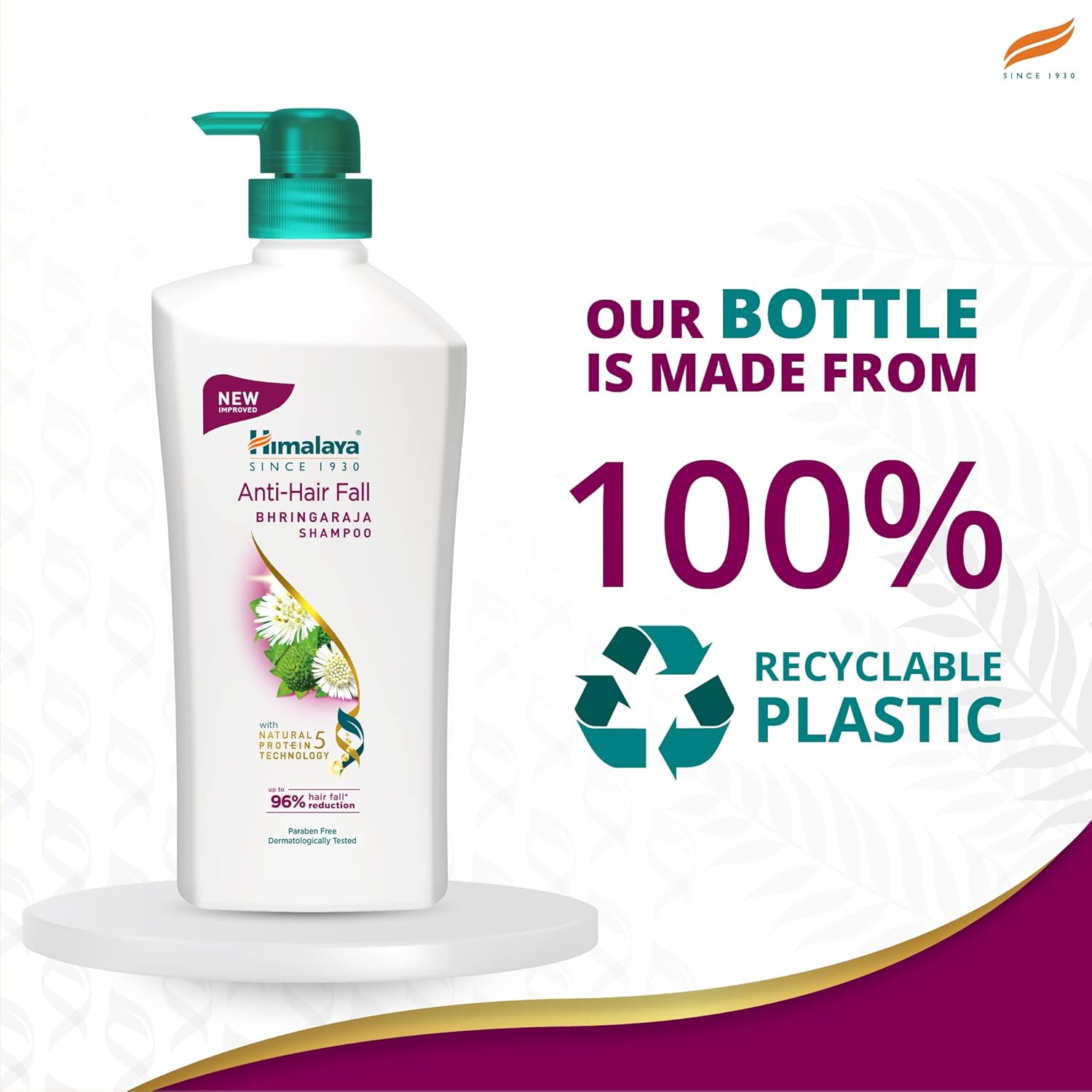 Himalaya Anti-Hair Fall Bhringaraja Shampoo, 96% Hair Fall Reduction | 650ml