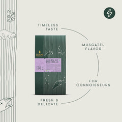 Luxmi Estates Queen Of The Hills Black Tea 50gm, 1.7 Ounce - 25 Tea Bags | Certified Organic Black Tea - 100% Biodegradable & Plastic Free | No Additives, High Caffeine Black Tea