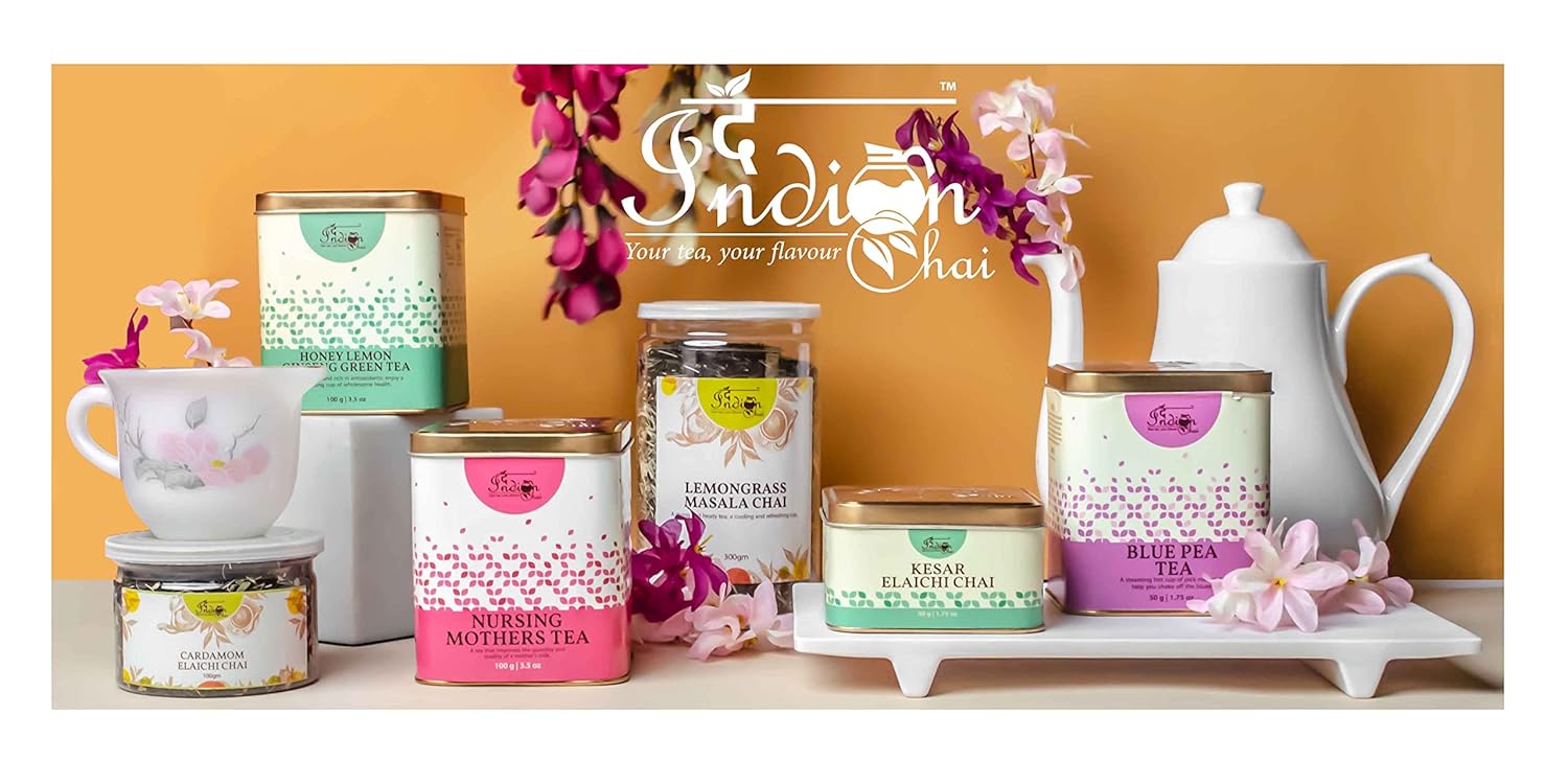 The Indian Chai Dandelion Root Tea For Detox - 250gm, 8.8 Ounce | Improves Kidney Function & Digestive Health - Caffeine Free Super-Herb Loose Leaves