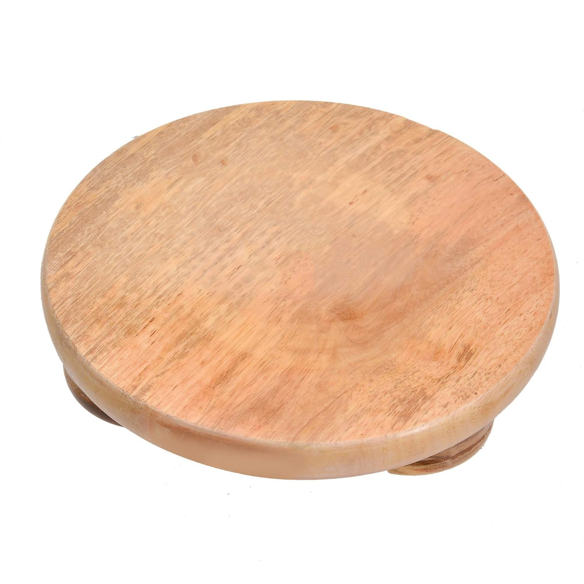 Brown Wooden Chakla Or Roti Maker Or Rolling Board - 9 Inch, Brown | Made In India