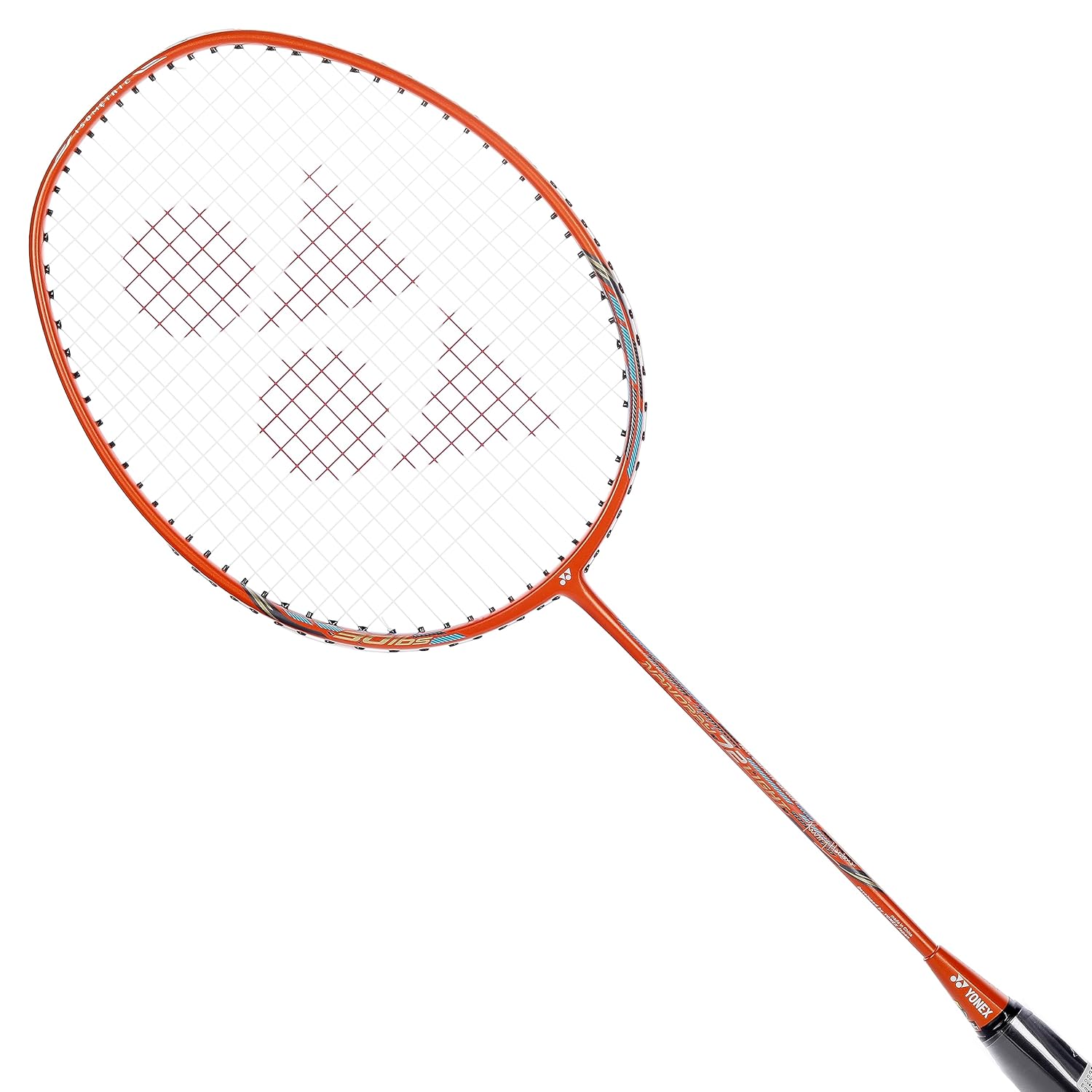 Yonex Badminton Racquet NANORAY 72 LIGHT, G4 5U, Colour - Bright Orange, Grip Size - 4 3/4 Inches, Materia - Carbon Graphite