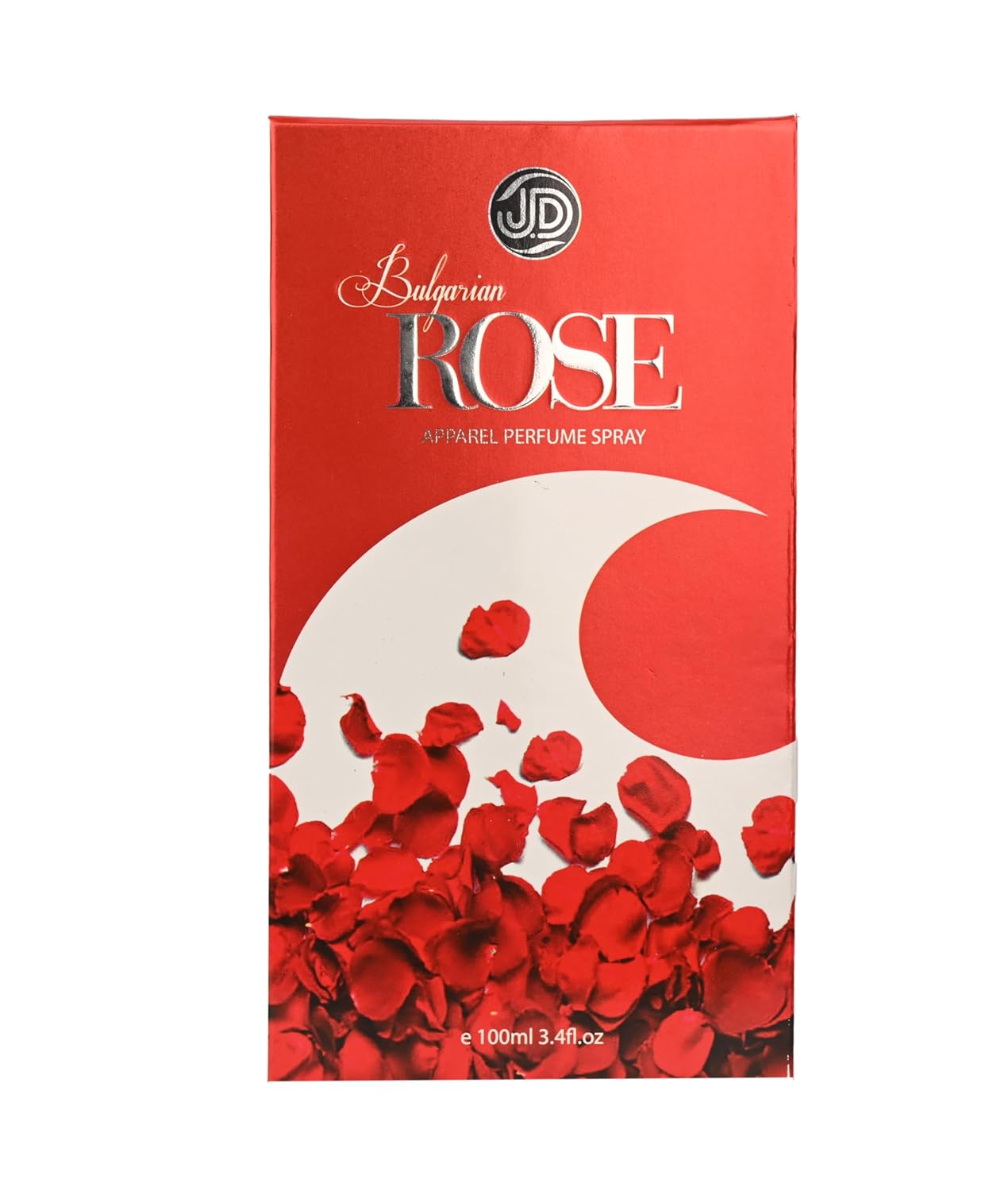JD International Bulgarian Rose Apparel Unisex Perfume With Long Lasting Fragrance - 100ml, 3.4 Fl.oz. | Perfume For Men & Women