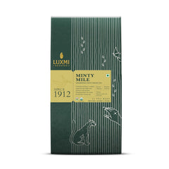 Luxmi Estates Minty Mile Chamomile Mint Green Tea - 50gm, 1.7 Ounce, 25 Tea Bags | USDA Certified Organic Green Tea - Low Caffeine Chamomile Green Tea