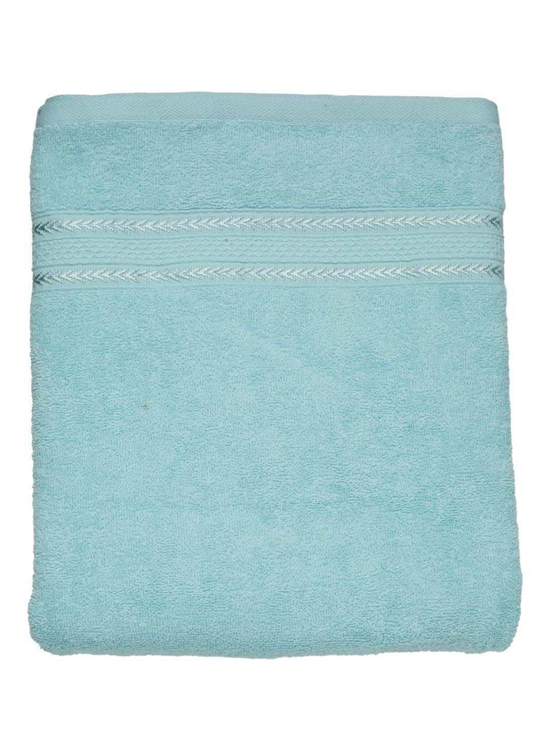 Ramraj Cotton Soft & Absorbent Terry Bath Towel 450 Gsm (Aqua Blue)