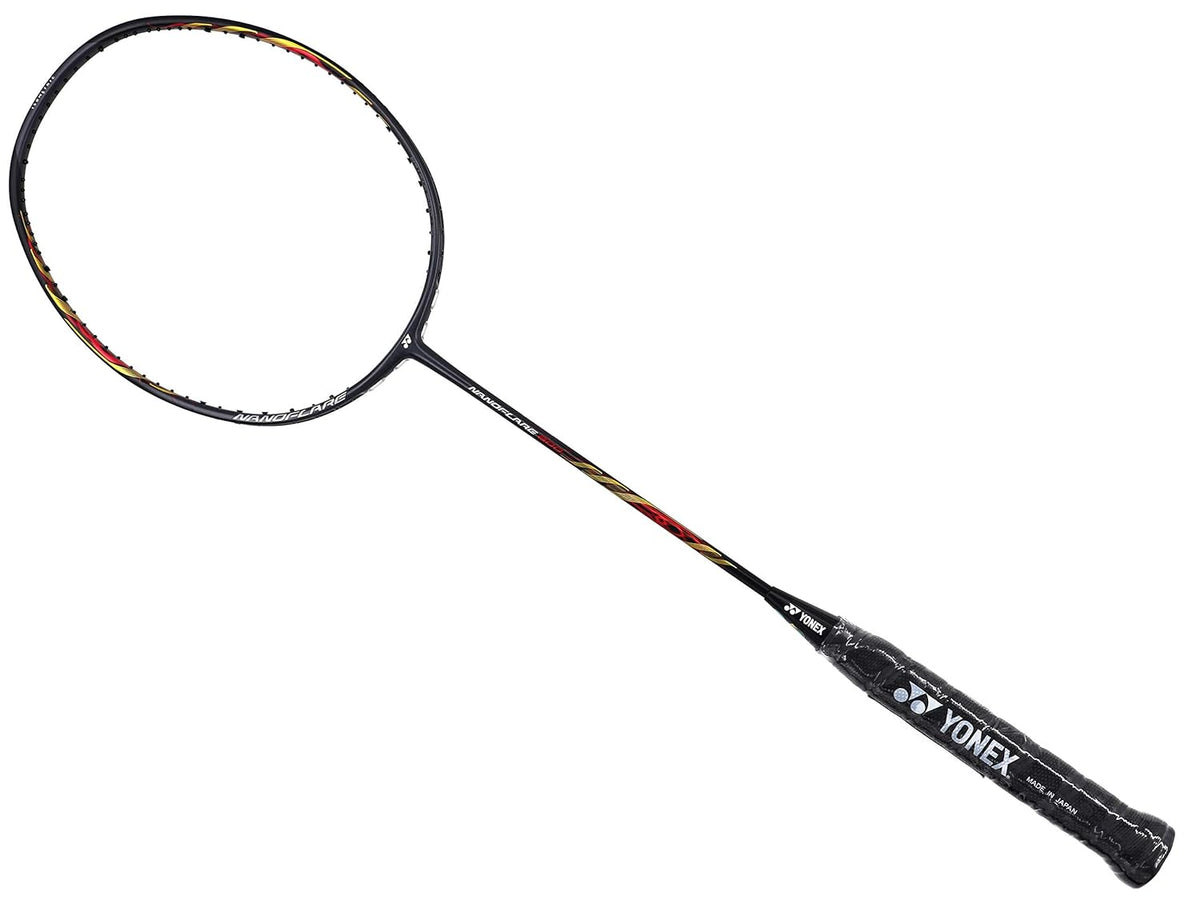 Yonex NANOFLARE 800 Unstrung Badminton Racquet, Colour - Black, Material - Graphite