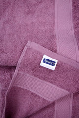 Ambra Linens Highly Absorbent Bath Towels 1260 Gsm | 100% Cotton, Soft & Plush All Seasons Use, Extra Large Size (Velvet)- Pack Of 6