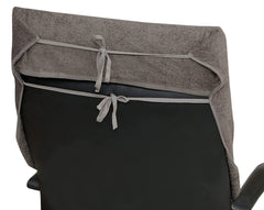 Lrsdaa 100% Cotton Single Large Ultra Soft Chair Towel 550 Gsm (Gray)
